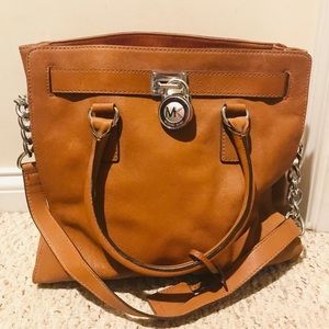 Michael Kors! Brown leather tote.